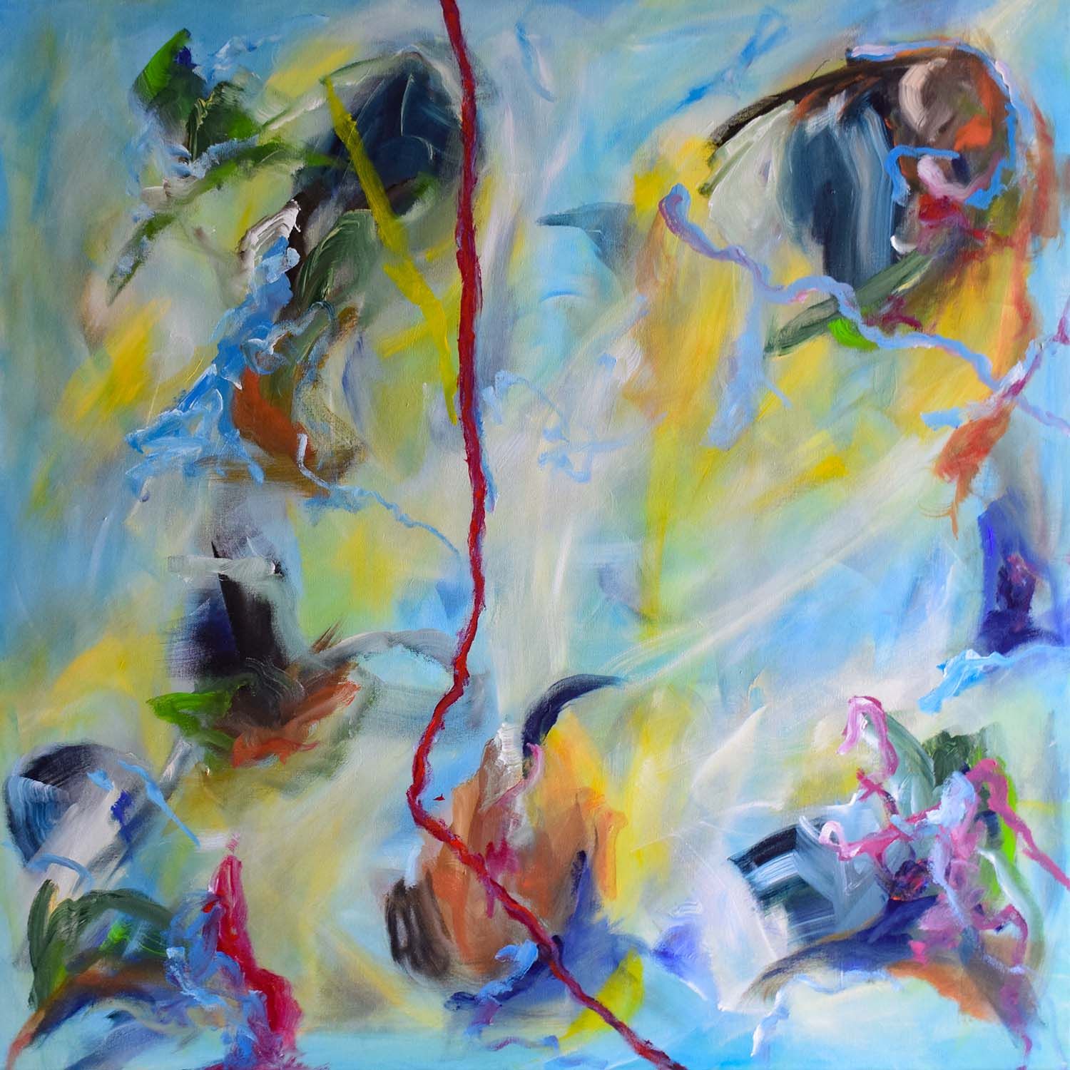 schilderij 90x90