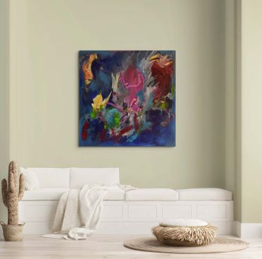 abstract schilderij voor elk interieur